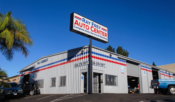 Ray Frey Auto Center Inc in San Diego offering expert auto repair, inspections, and long-term vehicle care