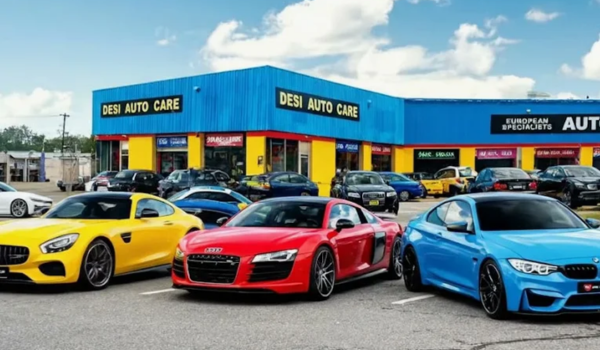 Desi Auto Care service center, among the best auto repair shops in Philadelphia specializing in BMW, Mercedes, Audi, and luxury vehicles.