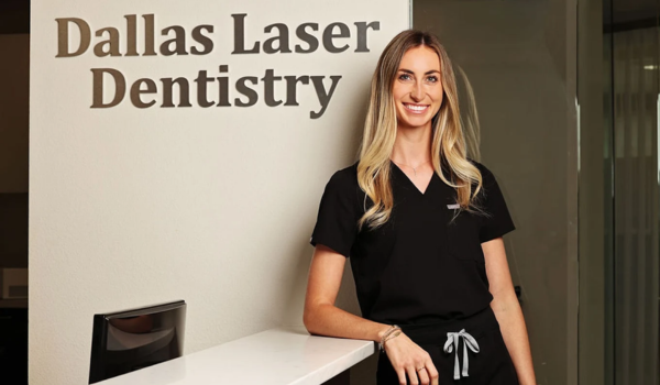 Dallas Laser Dentistry treatment room showcasing advanced laser equipment, known as one of the best dentists in Dallas for minimally invasive cosmetic procedures.