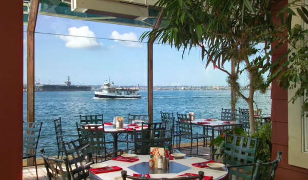 Waterfront location of The Fish Market, one of the best restaurants in San Diego for fresh seafood and ocean-inspired dining.