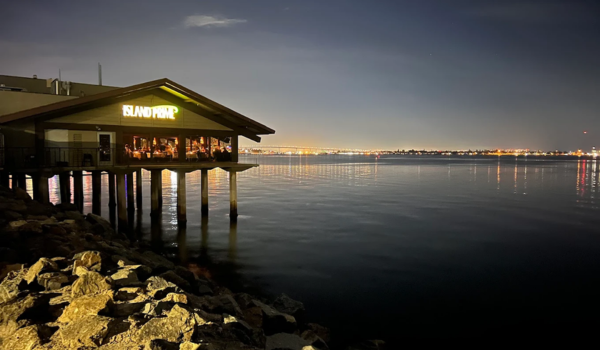Romantic bayfront dining at Island Prime, one of the best restaurants in San Diego with skyline views and upscale seafood.
