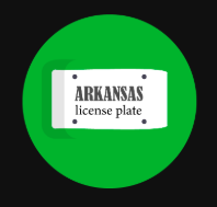 Arkansas License Plate