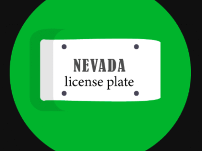 Nevada License Plate