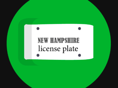 New Hampshire License Plate