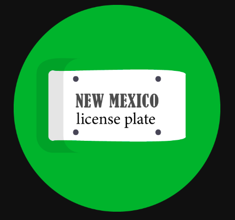 New Mexico License Plate
