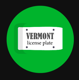 Vermont License Plate