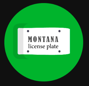 Montana License Plate